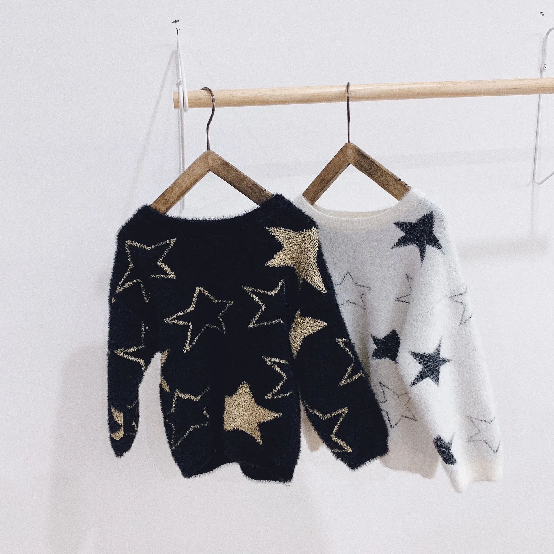 Новинка 1863 года Свитера для маленьких девочек на осень и зиму 2019 г. Трикотажная