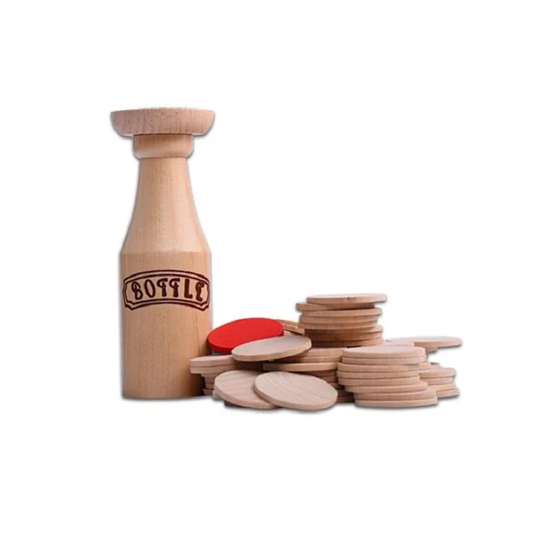Fly AC Toy - Wooden Toys Bottle Balance Game Toy Funny Family Party Game for Ages 3 and Up 3