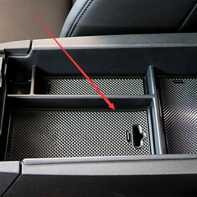 Автомобильный Центральный консольный подлокотник, ящик для перчаток, дополнительный лоток для хранения, совместимый с Equinox для Chevrolet
