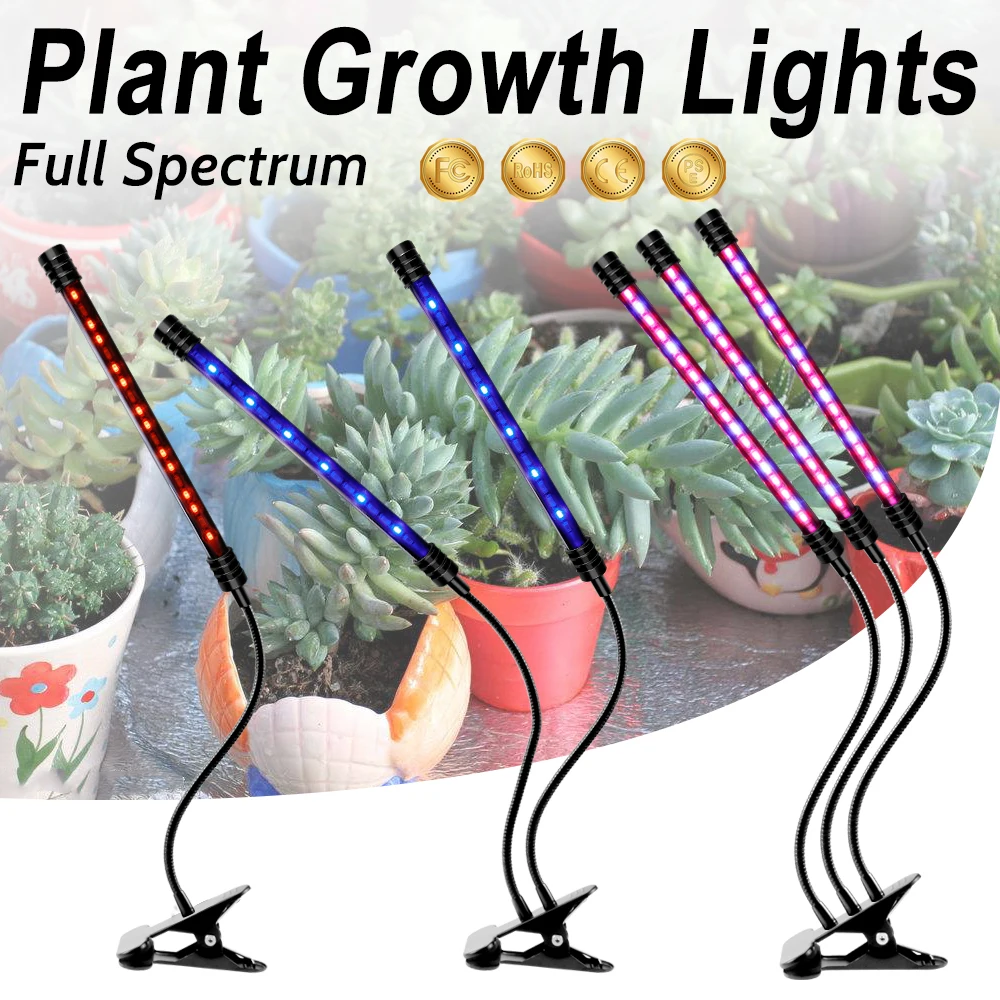 

Full Spectrum LED Grow Light LED For Plants USB 5V Power Supply Desktop Indoor Plant Growing Tents For Flower LED Plant Lamp
