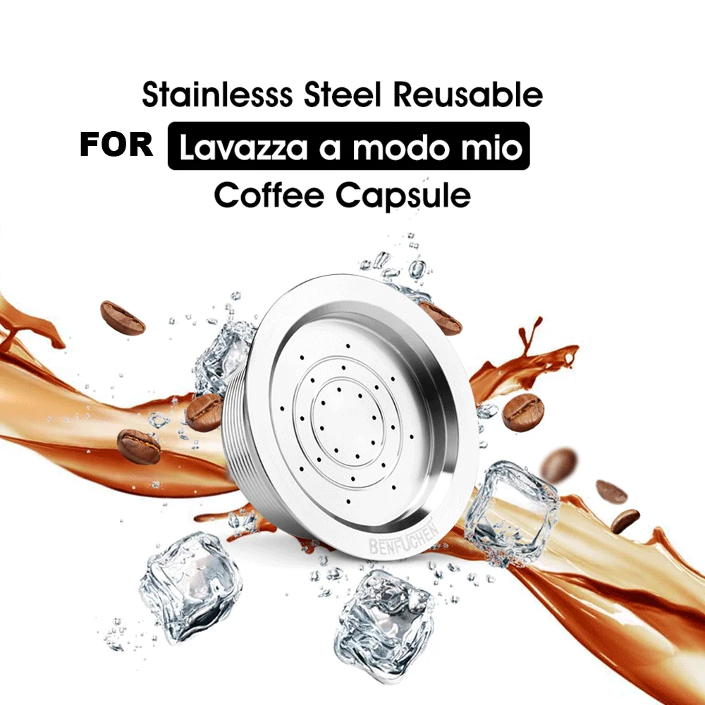 Capsula Di Caffè Riutilizzabile Icafilas Per Filtri Da Caffè In Acciaio Inossidabile Lavazza Mio Per Lavazza A Modo Mio Macchina Pod