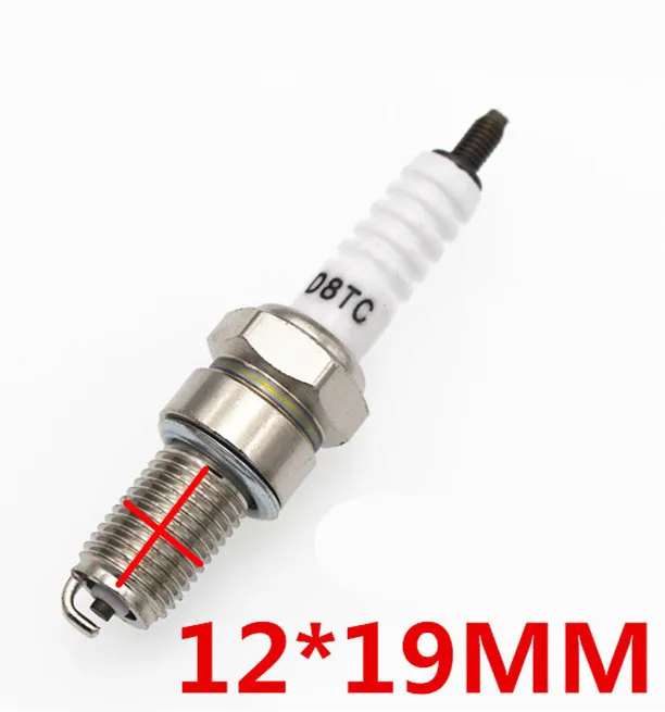 Мотоциклетная Свеча зажигания D8TC для DR8EA D8EA DR8EIX DR8EGP DPR8EA-9 DPR8EIX-9 IX24 X24ESR-U HG22 X24ESZU9 R6G A6GC