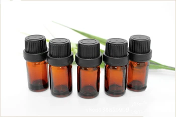 

200Pcs 5ml 10ml 15ml 20ml Essential Oil Bottle Mini Amber Glass Sample DIY Supplies Tool Perfume Aromatherapy Toner Mixed liquid