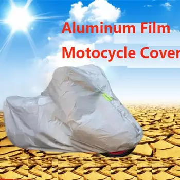 

Universal Motorcycle Cover Thickened Anti Rain Sun UV Storm Dust Black