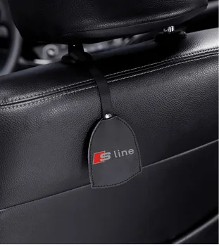 

1pc Leather Multifunction hook up Universal Car Seat Back Hooks Hangers For Audi a3 a4 a5 a6 s4 s5 s6 s7 c5 c6 b7 b8 b6 q3 q5 q7