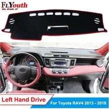 Приборной панели автомобиля Обложка для Toyota RAV4 2013 для Toyota Previa RAV 4 Даш коврик козырек от солнца коврик ковер анти-УФ Non-slip 1 шт