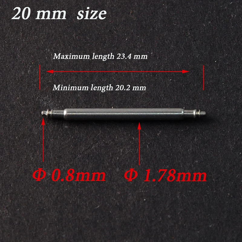 10 шт. + 1 ящик для инструментов 16/mm17mm/18 мм/19 мм/20/21/22/23/24 мм 316L Нержавеющая сталь ремешок для часов Весна Бар Ссылка извлекатель шпилек Новый