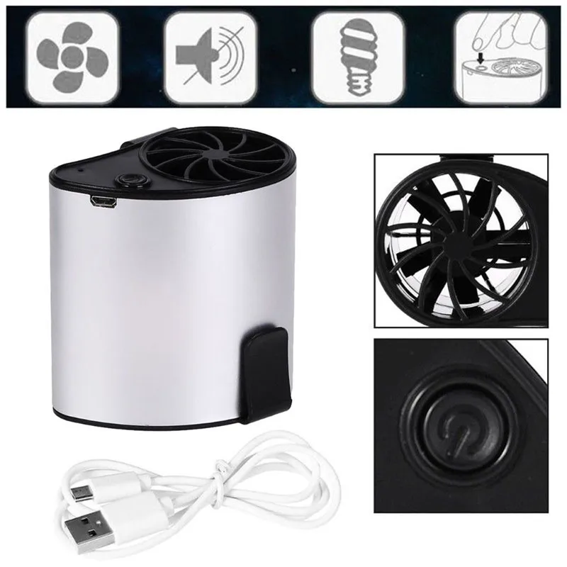 

WJL-F113 Waist Hanging Fan USB Charging Outdoor Portable third-generation enhanced wind version hanging waist fan A1