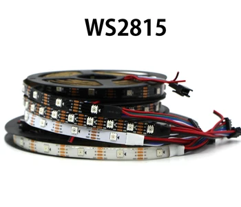 

WS2815 (WS2812B WS2813 updated) RGB LED Pixels Strip Light Individually Addressable LED Dual-Signal 30/60/144 Leds/m DC12V