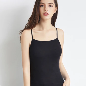 

2020 Womens Sexy Tank Tops Female Slim Sleeveless Casual Vest Solid Color Crop Lower Cut Top For Ladies Fitness Summer