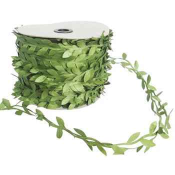 

Simulation Foliage Rattan Green Leaves Ribbon Garlands Accessory Wedding Crafts Party Decoration Fake Hanging Plants