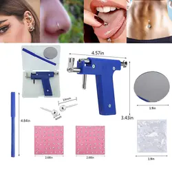 Ear piercing tool set Ear piercing gun Ear piercing gun Stainless steel ear nail gun Ear piercing artifact