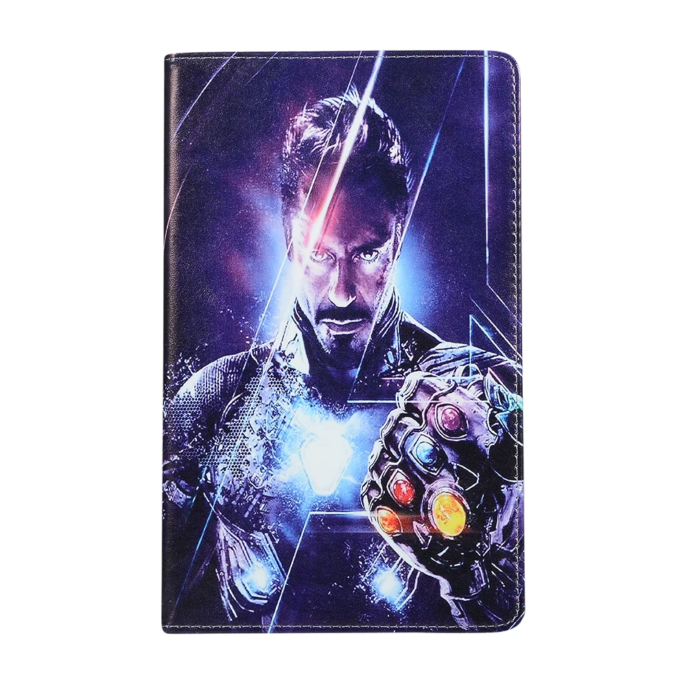 Для samsung Galaxy Tab A 10,1 чехол SM-T510 T515 10,1 ''защитный чехол-подставка Smart Funda чехол Marvel Мстители Человек-паук