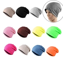 Зимние теплые шапки унисекс для женщин, повседневный вязаный берет, шапки для мужчин, одноцветные шапки в стиле хип-хоп Skullies, женские шапочки