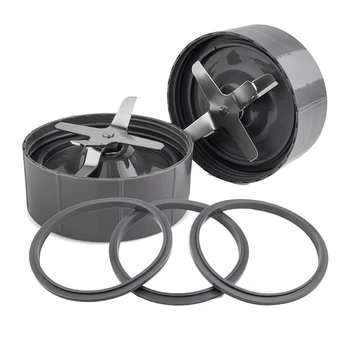 

Replacement Blades for Blender,2 Blades Replacement and 3 Extra Gaskets,Compatible for Nutribullet Pro 900/600 Series