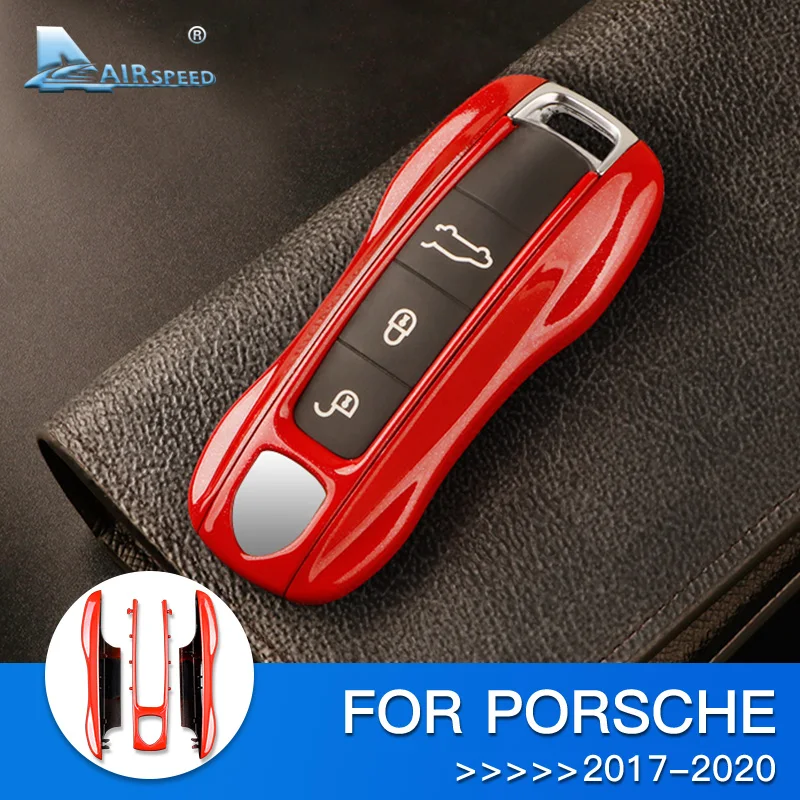 AIRSPEED 3 шт. для Porsche Cayenne Panamera аксессуары- для Porsche Cayenne дистанционный чехол для ключей защитная оболочка