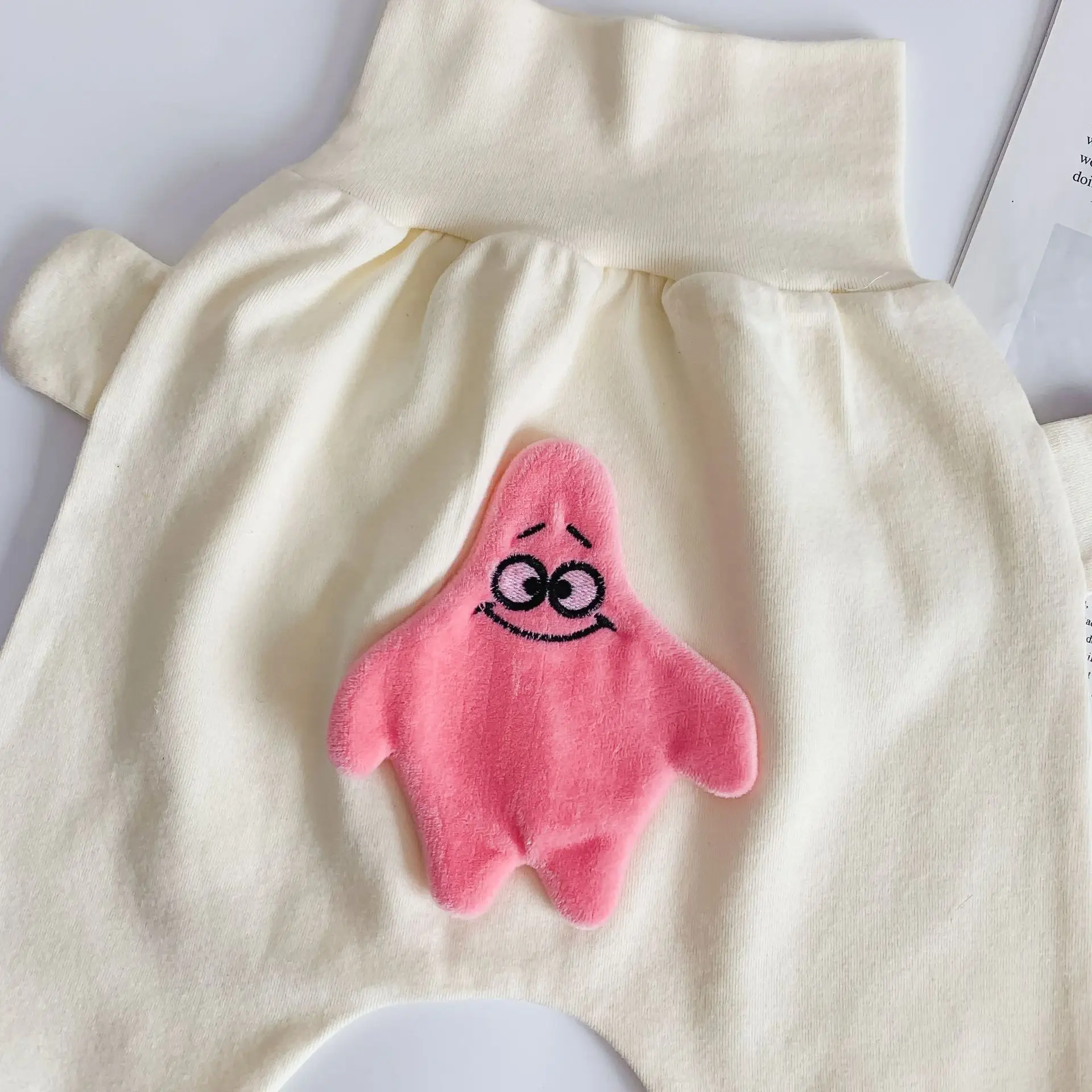 Штанишки для малышей 1, 2, 3, 4 лет плотные модные штаны с высокой талией и рисунком для мальчиков, детские штаны-шаровары для девочек, детские брюки
