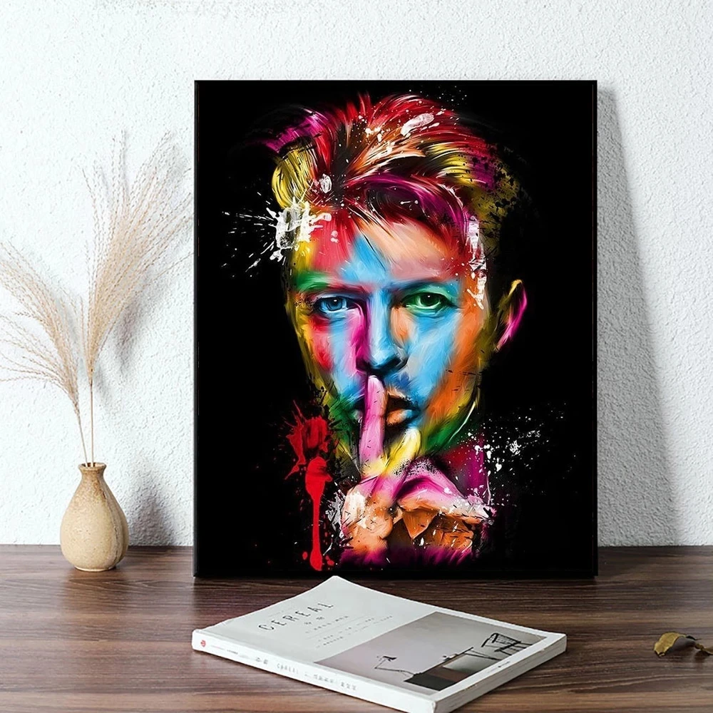 3D Diamond Painting David Bowie Kit Embroidery Mosaic Rhinestone Beadwork Decors 3D Diamond Painting David Bowie Kit Embroidery Mosaic Rhinestone Beadwork Decors