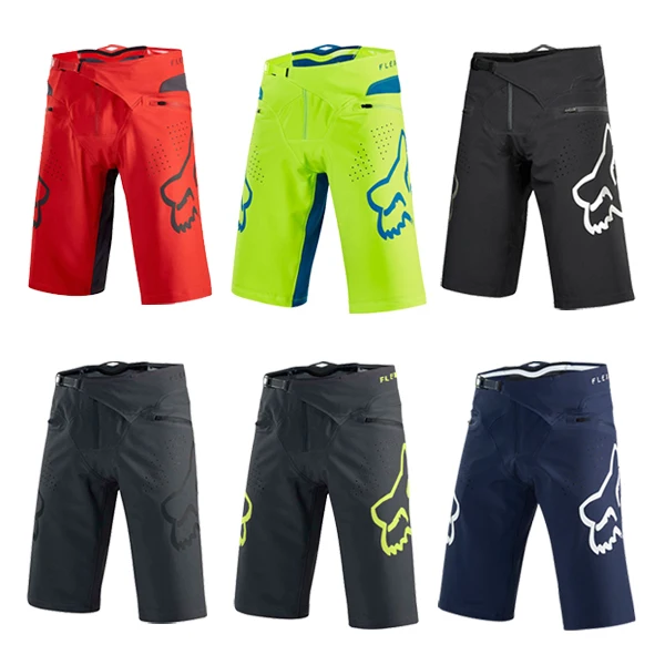 Pantalones cortos Naughty FOX MX para bicicleta de montaña, Shorts de carreras para Motocross, Armygreen, DH, para descenso, verano, novedad de 2021