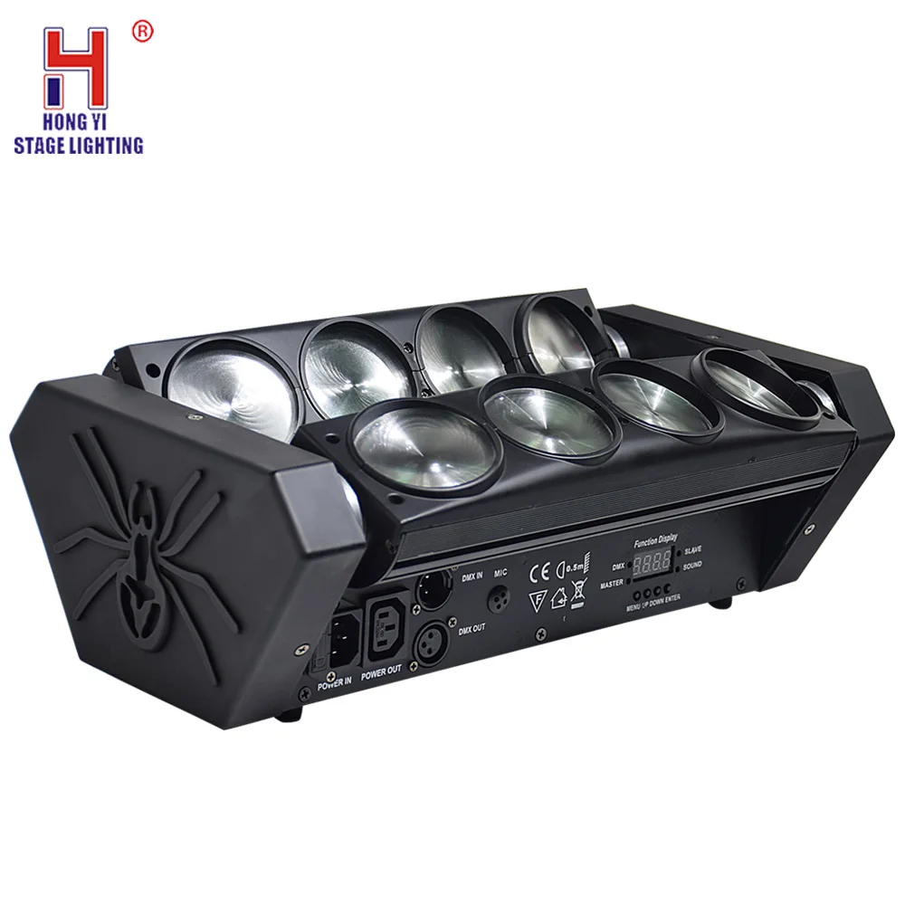 

Led Moving Head Strobe Light 8x12W Spider Lights DMX Control For Dj Party Show lighting