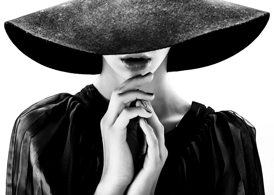 Vogue черно-белая девушка мода холст картина плакат и печатная графика духи Цитата Текст стены искусства картины для украшения гостиной
