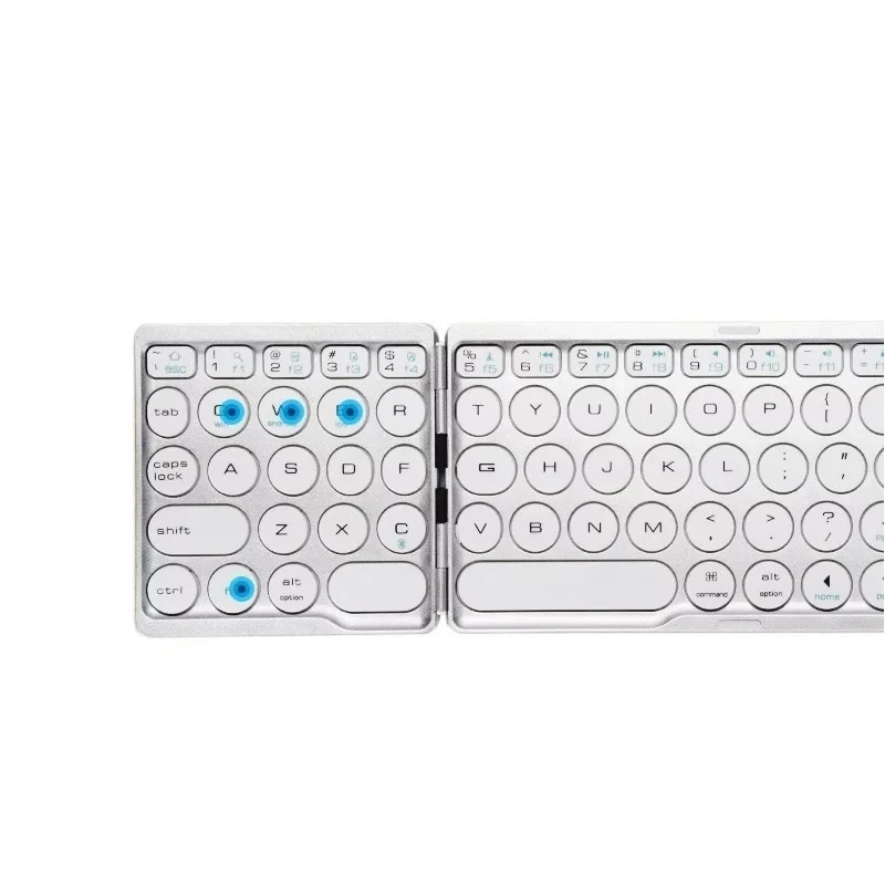 Bluetooth беспроводная Соединительная клавиатура три складные компьютера мобильный