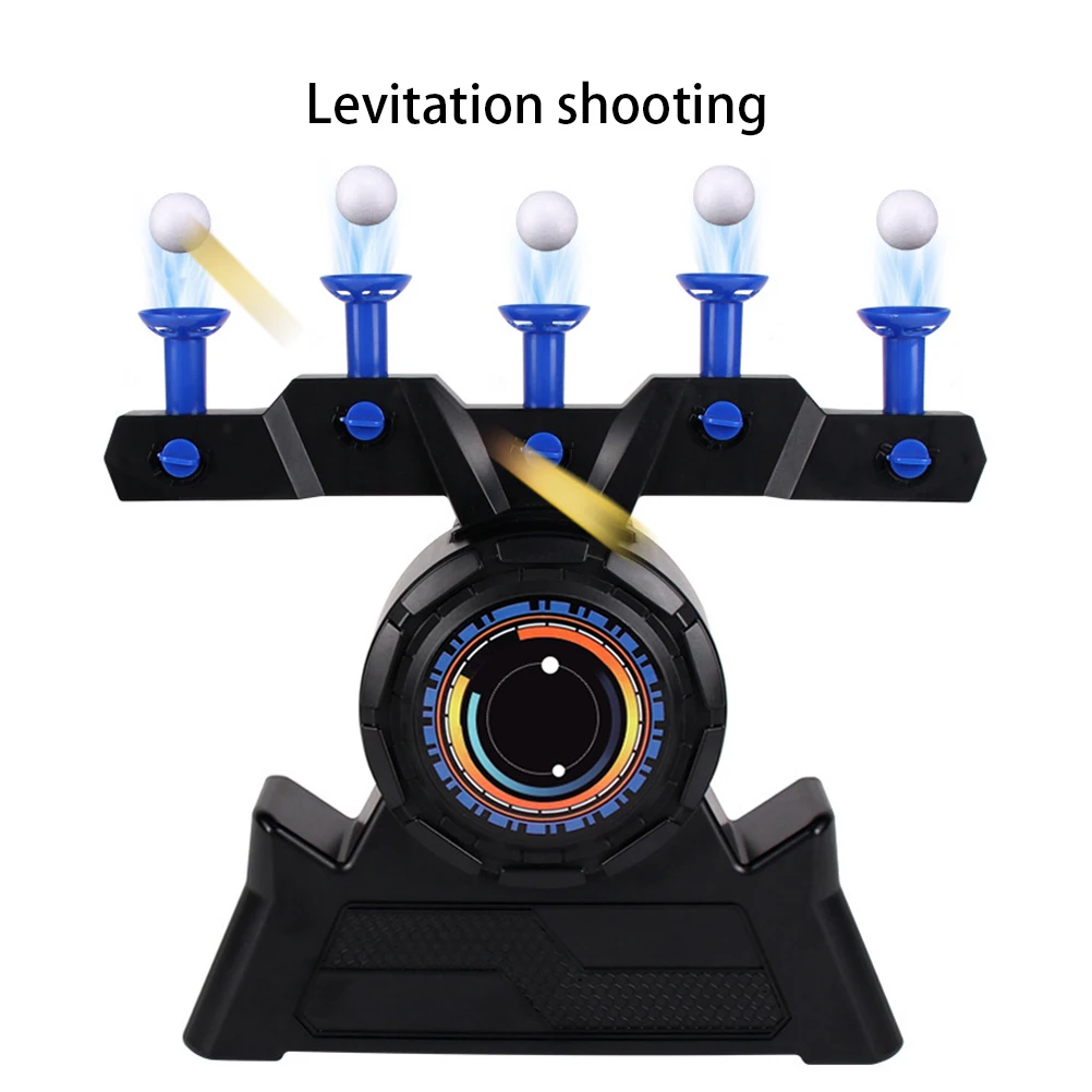 Electric Floating Target Toy Floating Ball Shooting Game Foam Dart Hover Shooting Set Toy Gift for Boys Girls Party Game