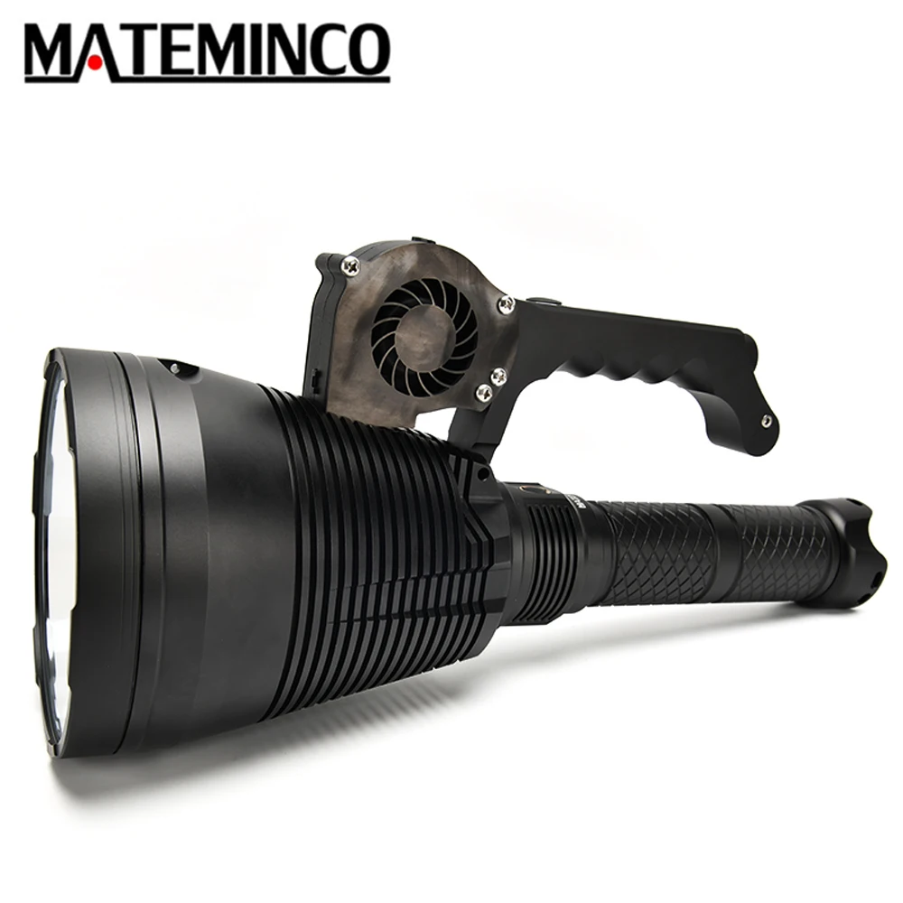 MATEMINCO-مجموعة مصباح يدوي MT90 Plus ، مصباح يدوي فائق القوة SBT90.2 LED  بحد أقصى 7500 لومن ، شعاع طويل ، مسافة 3162 متر ، كشاف - AliExpress Lights  & Lighting