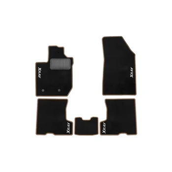 

Floor mats Klever Lada X ray 2016, cross, 5 PCs color Mouton