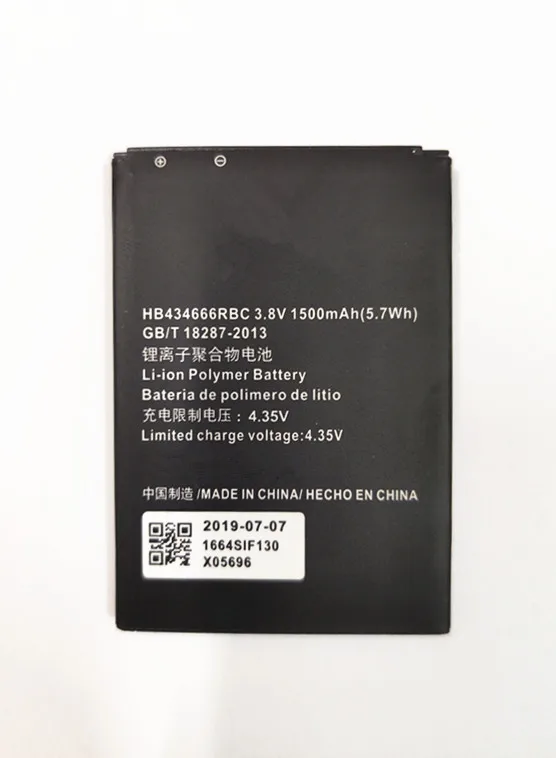 Аккумулятор HB434666RBC для телефона Huawei E5573 E5573S 3 8 в 1500 мАч E5573s-32 E5573s-320 E5573s-606 |