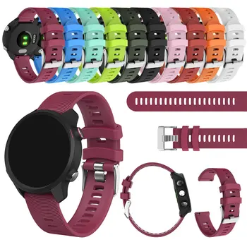 

Silicone Watchband For Garmin Vivoactive 3 Music Vivomove HR Forerunner 645 Venu Watch 20mm Quick Release Wrist Band Strap