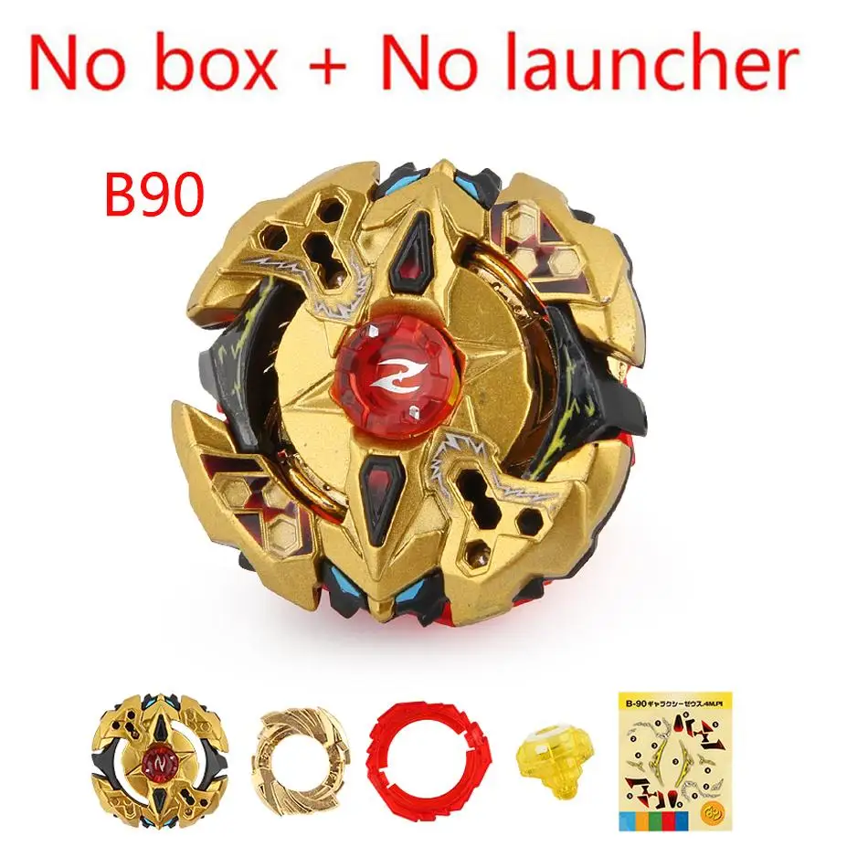 Золотая версия все модели Beyblade Burst игрушки Арена без пускового устройства и коробки лезвие металла Fusion Бог волчок Bey Blades игрушка - Цвет: B90