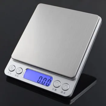 オンライン ホット販売ステンレス鋼高精度茶電子宝石スケールキッチングラム計量 0.01 グラム 0.1gI ミニスケール調理ツール
