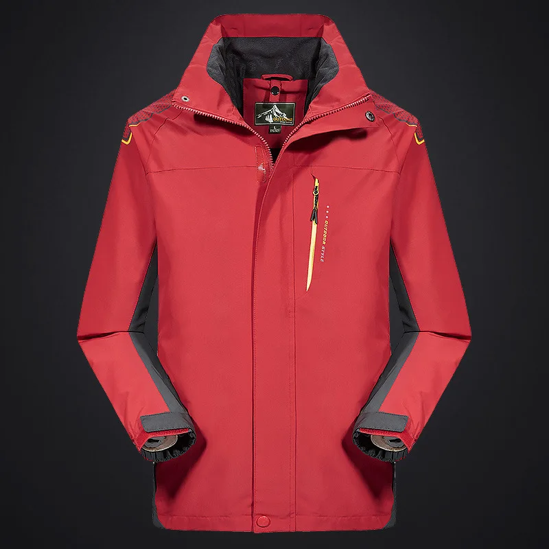 Уличная спортивная мужская Однослойная защитой от ветра и воды Весенне-осеннее пальто одежда альпинистская