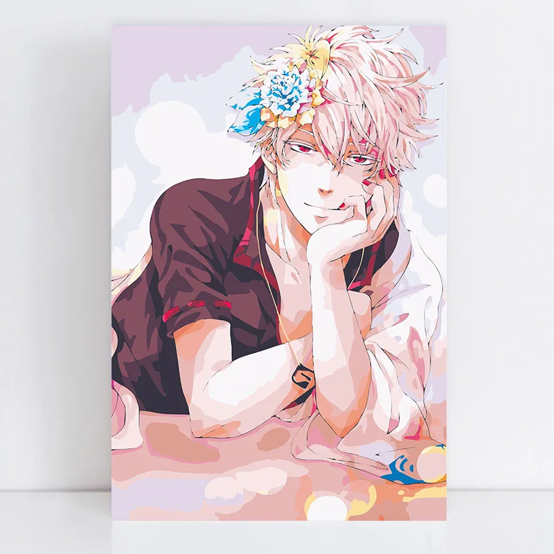 painting by numbers art paint number Japanese animation Gin Tama | Дом и сад