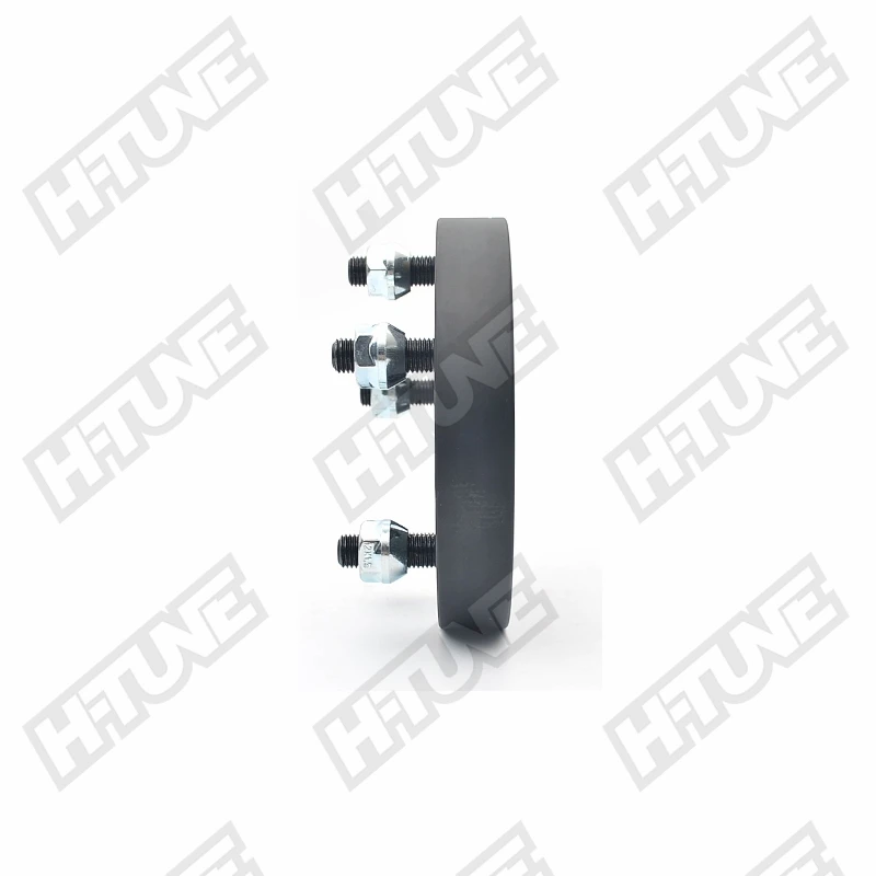 H-TUNE 4PCS Forged Aluminum Black 5x100 to 5x114.3
