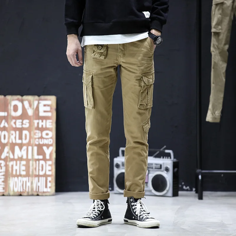 

Hot Sales New Style Men Japanese-style Lace-up Loose Casual Bib Overall Teenager Fashion Beam Leg Harem Trousers 203