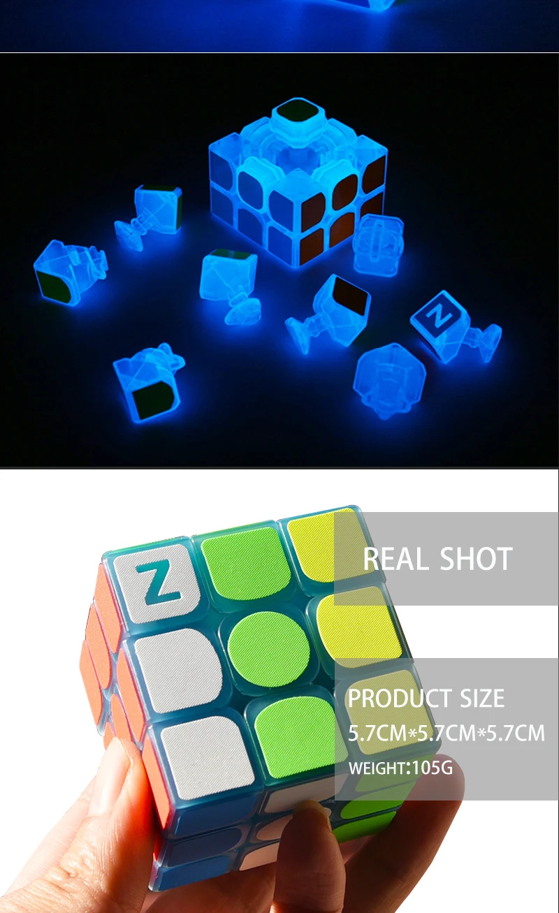 3x3x3 cubo третий заказ ткань светящиеся Синие Кубики детские развивающие игрушки профессиональные развивающие игрушки gxwj