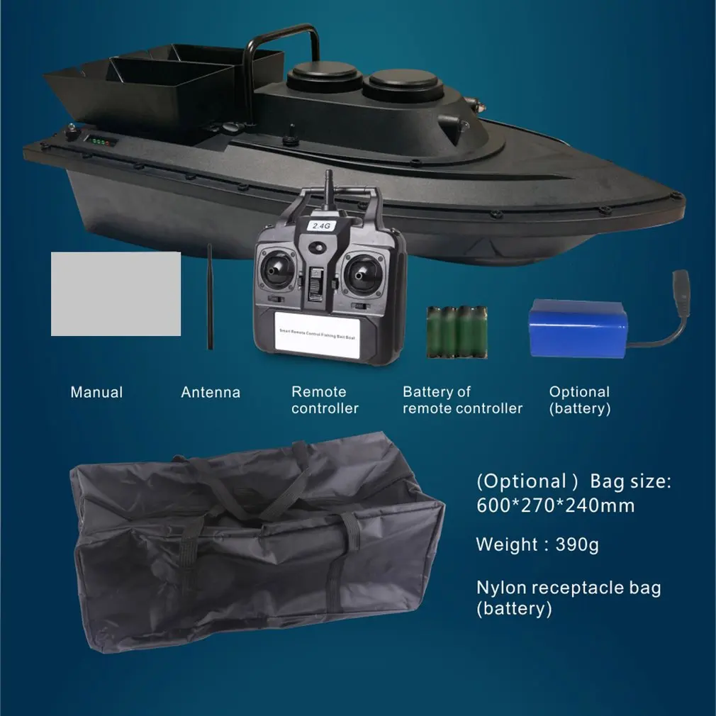 D11 Smart RC приманка лодка игрушки двойной мотор рыболокатор корабль лодка пульт дистанционного управления 500 м рыболовные лодки катер рыболовный инструмент