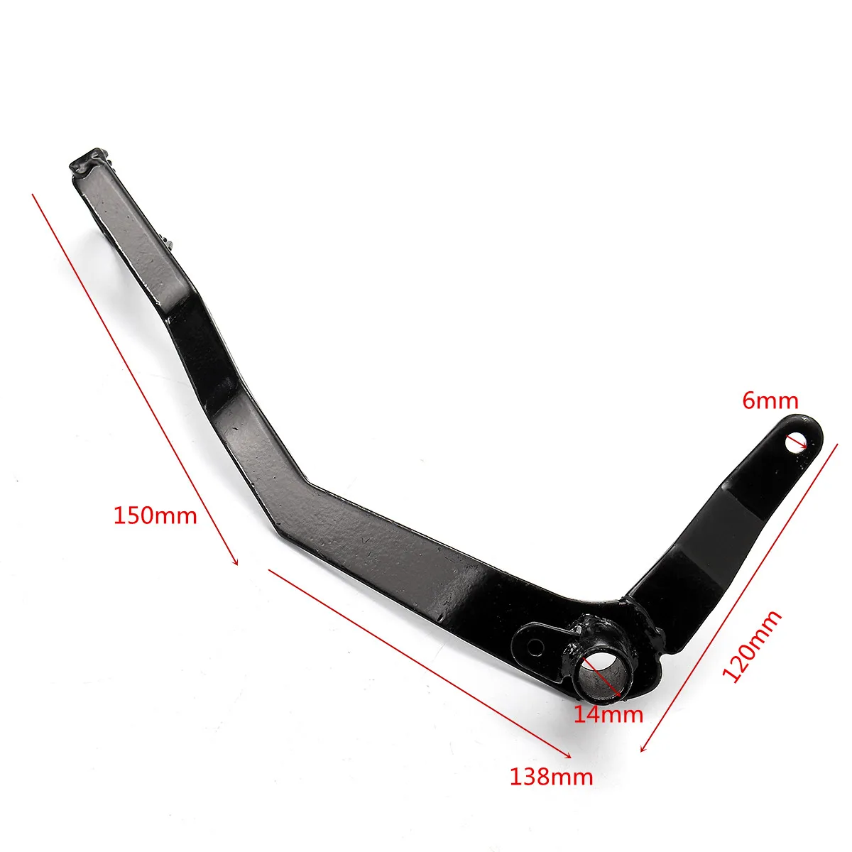 Мотоцикл Dirt Bike подставки для ног Pull Pit Dirt Bike задний дисковый тормоз рычаг педали 50cc 110cc 125cc подходит для большинства мотоциклов