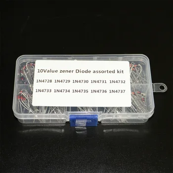 

10Values x 20pcs Zener Diode Assortment diy kit Electronic set pack 3.3V 3.6V 3.9V 4.3V 4.7V 5.1V 5.6V 6.2V 6.8V 7.5V