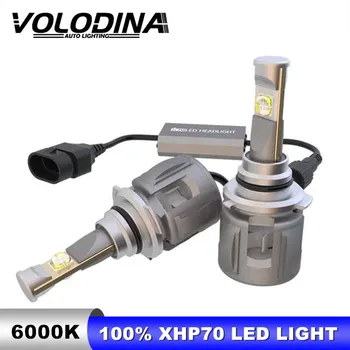 

Volodina Original Xhp70 H7 H11 Led Headlight Bulb H4 Led Hb3 9005 9006 HB4 D4S D2S D1S D3S led Headlamp Fog Light 15600LM 6000K