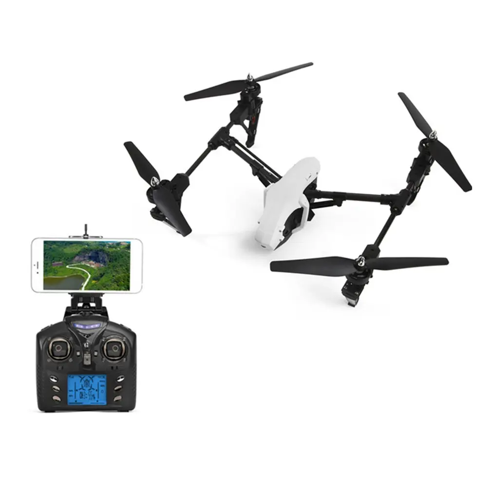 Wltoys Q333 Дрон трехступенчатая деформация воздушный четырехосный самолет в реальном времени изображение Дрон с передачей FPV RC вертолет