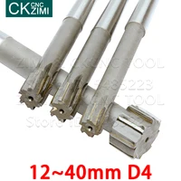 1P 12D4 15D4 16D4 17D4 18D4 20D4 22D4 24D4 25D4 28D4 30D4 32D4 34D4 35D4 40D4 HSS D4 reamers with Reamer for taper shank machine 2
