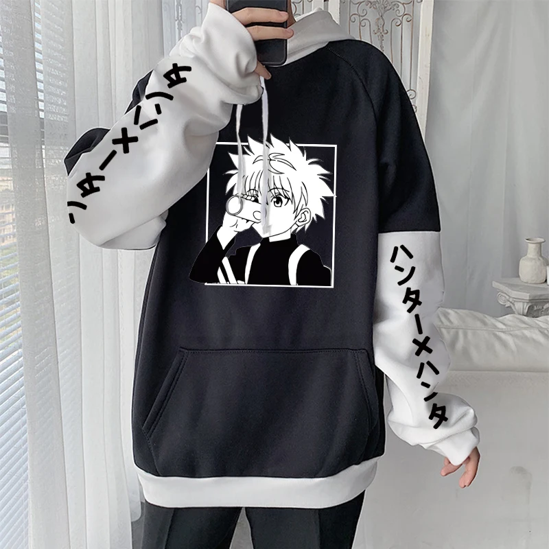 Аниме Hunter X Killua Zoldyck манга кавайные толстовки с длинным рукавом унисекс уличная