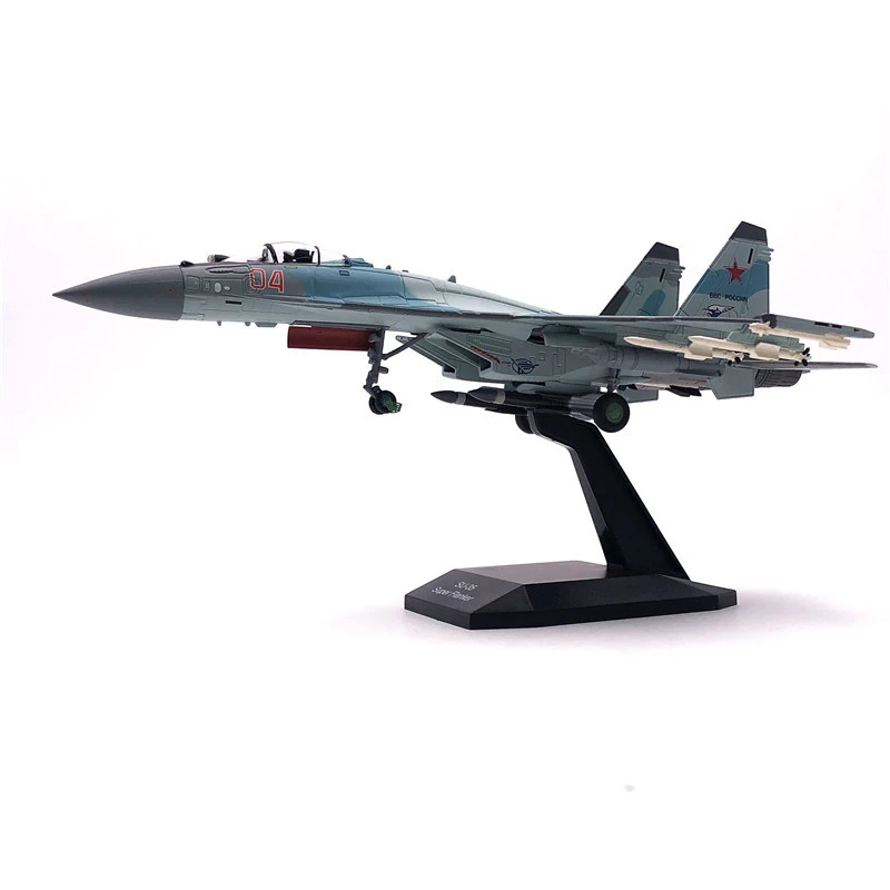 diecast model cars Jason TUTU Russian Air Force fighter Su 35 Airplane Alloy model Aircraft Model diecast 1:100 scale metal Planes Dropshipping diecast cars