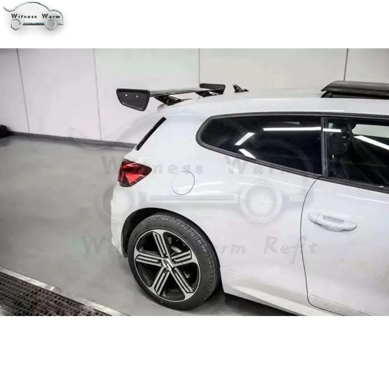 Спойлер для Scirocco или R Racing Style задний спойлер из углеродного волокна автомобиля 09