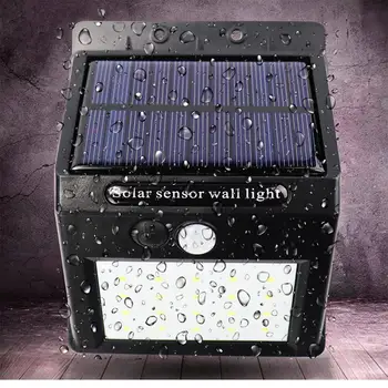 

SOLLED 2PCS 5W/20LEDs/25LEDs/30LEDs Solar Charging Human Body Induction Outdoor Waterproof Wall Light
