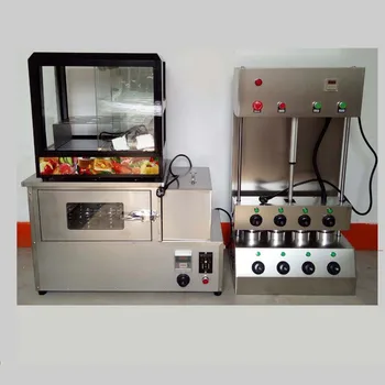 online Conjunto Inteiro Kono Pizza Cone Forno Máquina Com Cone De Pizza Máquina De Moldagem Para Livre Na Venda