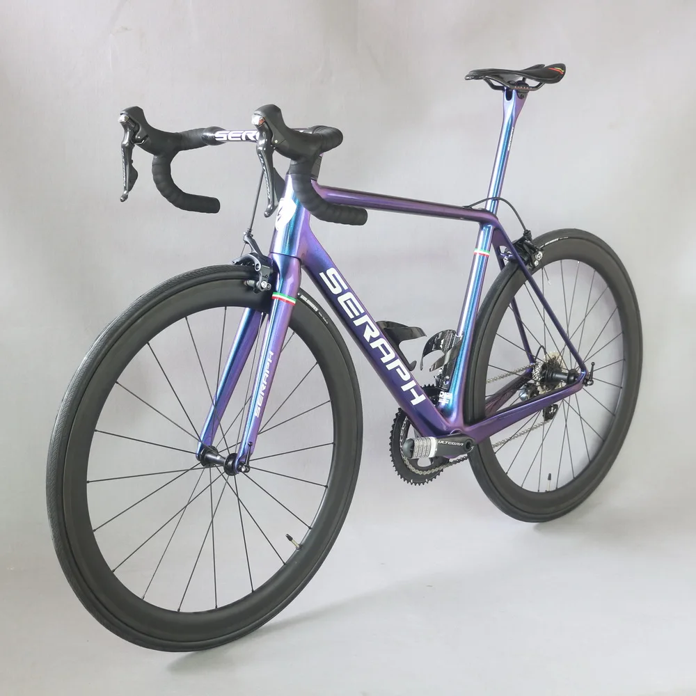 Seraph-超軽量カーボンファイバーロードバイクキットt800,22スピード 